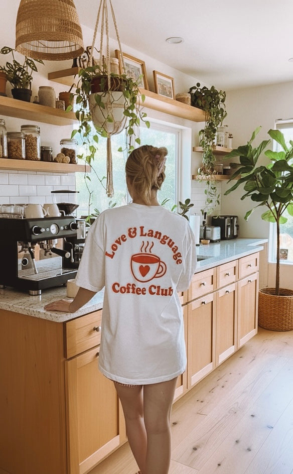 Love and Language Coffee Club Tee