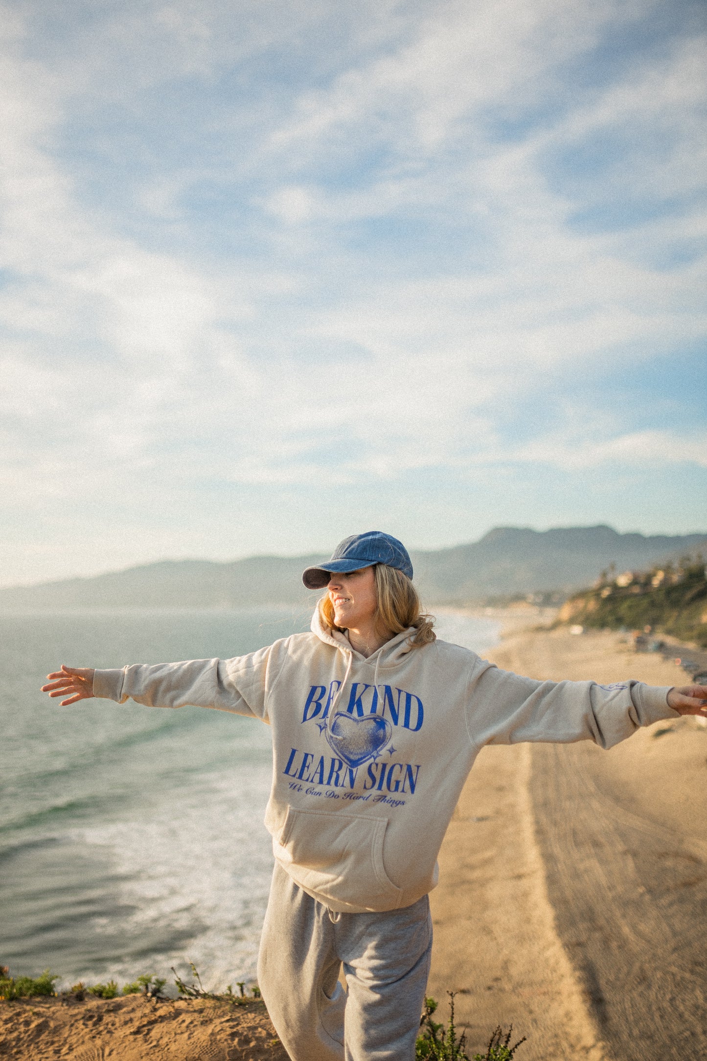 Be Kind Learn Sign Hoodie