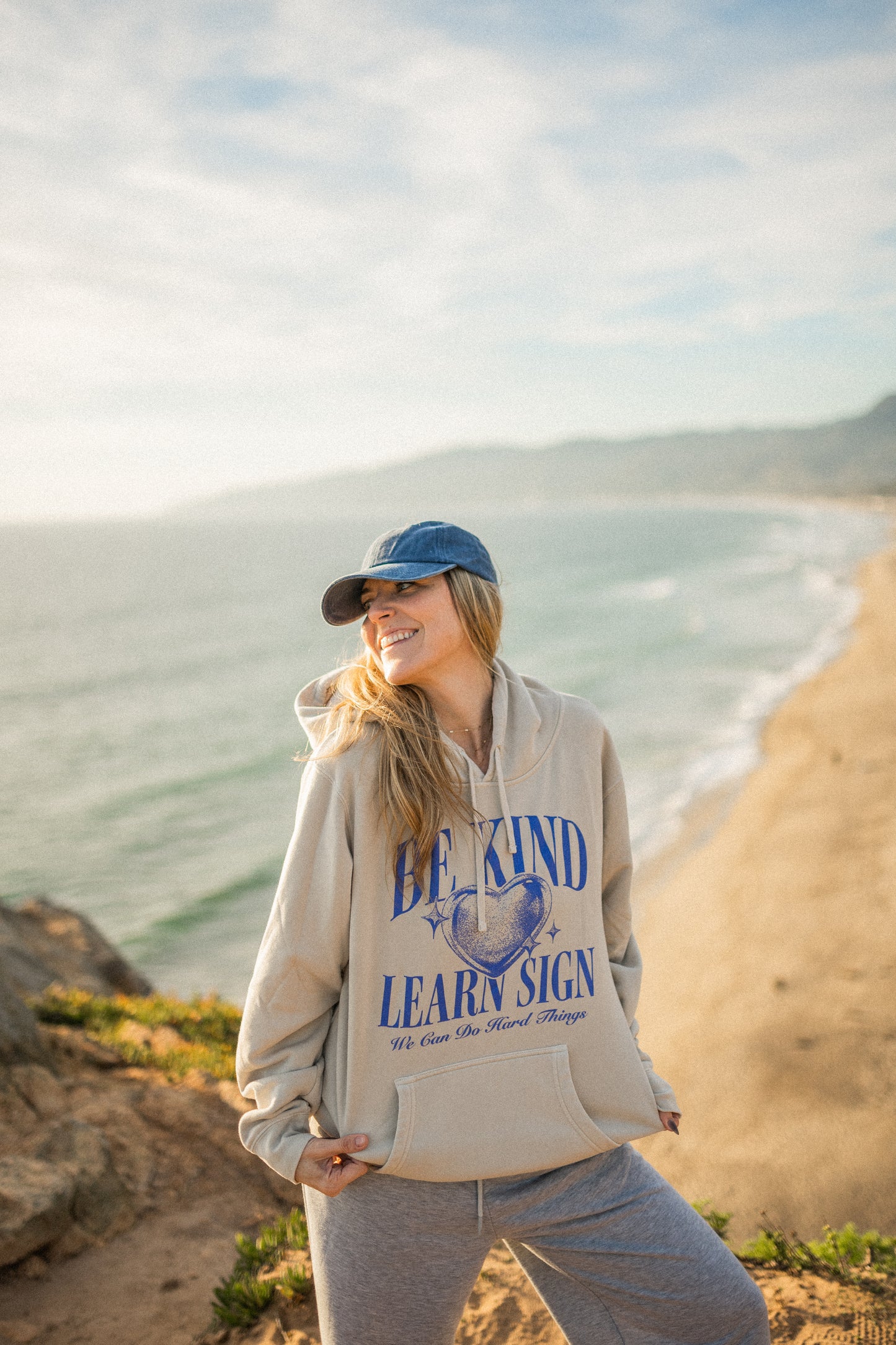 Be Kind Learn Sign Hoodie