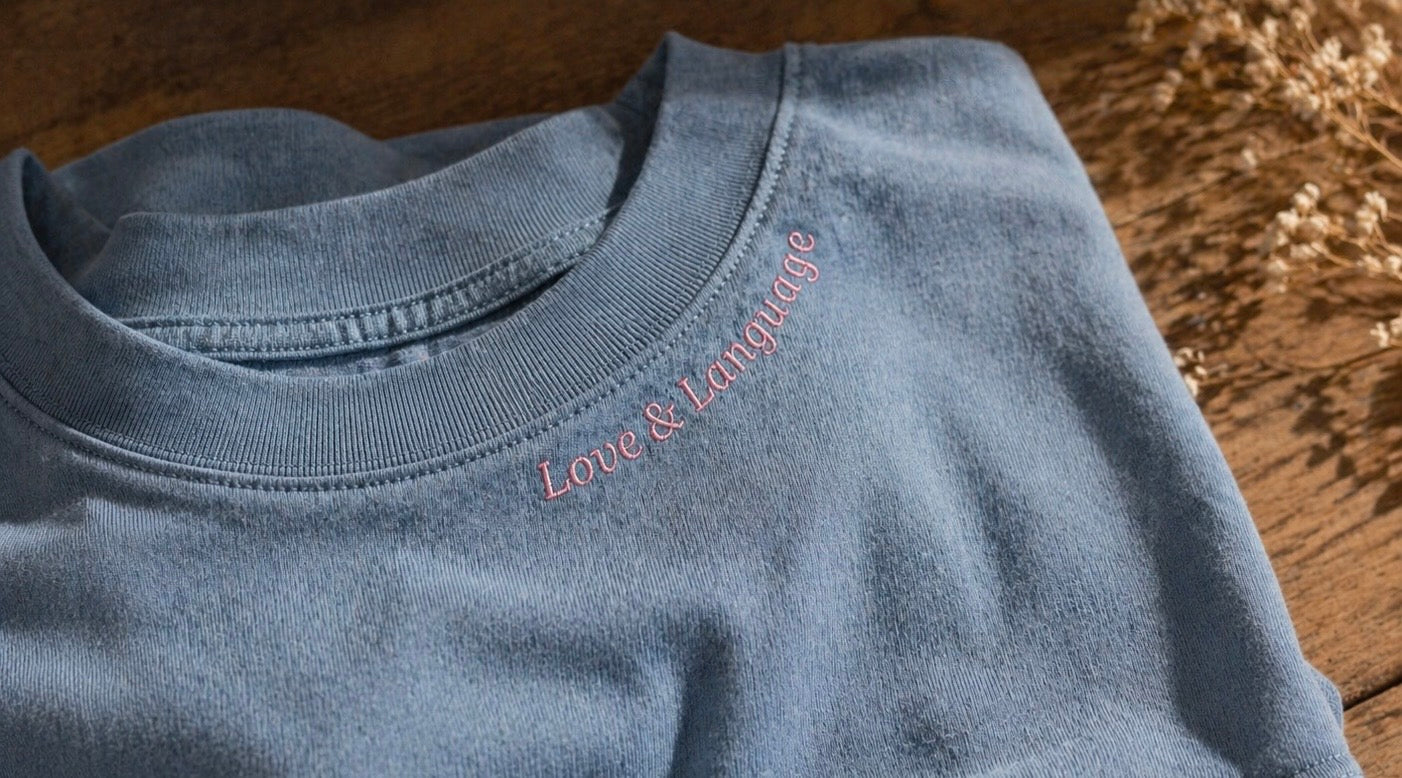 Love and Language Keep Growing Keep Going Tee