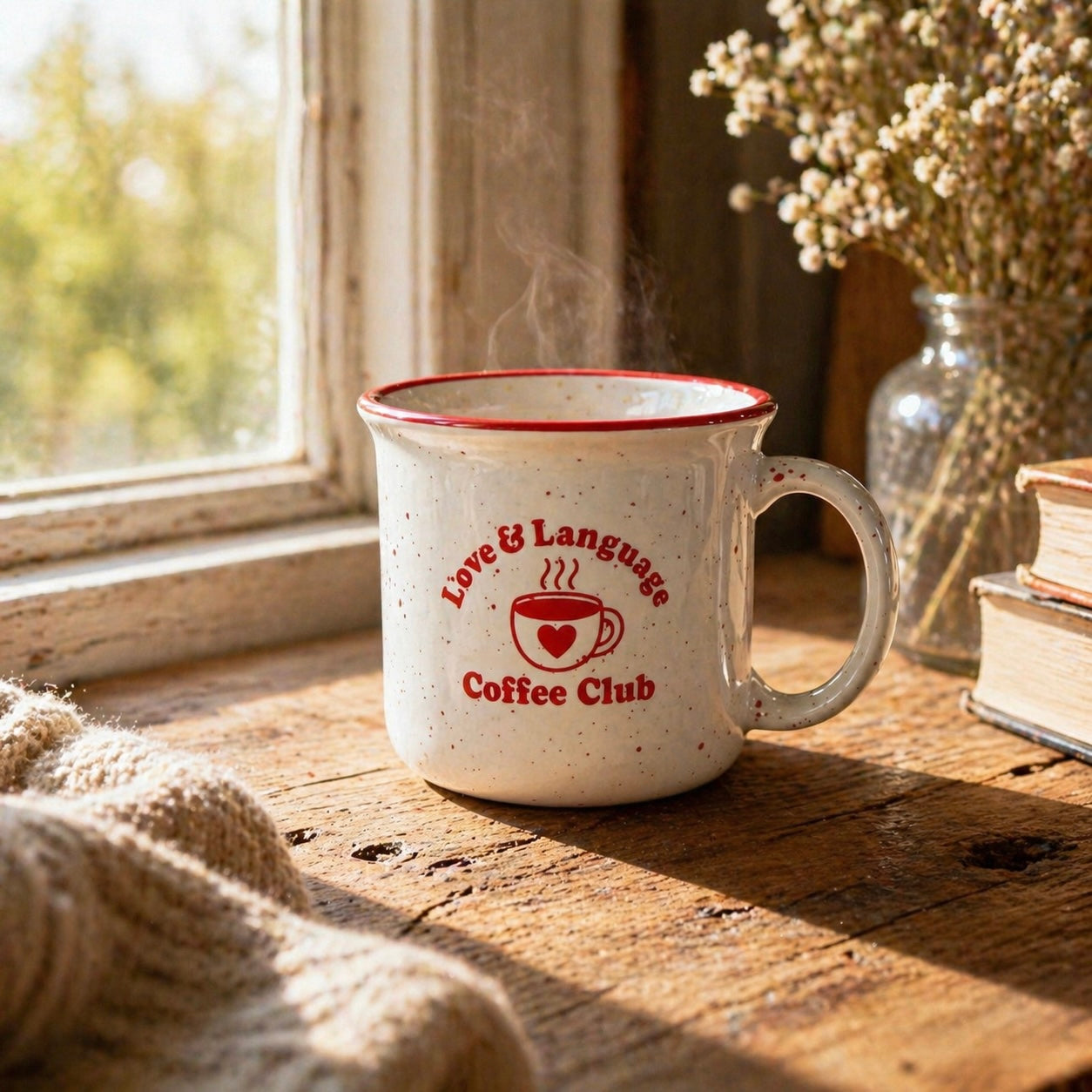 Love and Language Coffee Mug