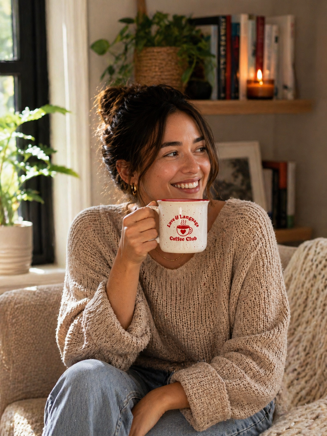Love and Language Coffee Mug