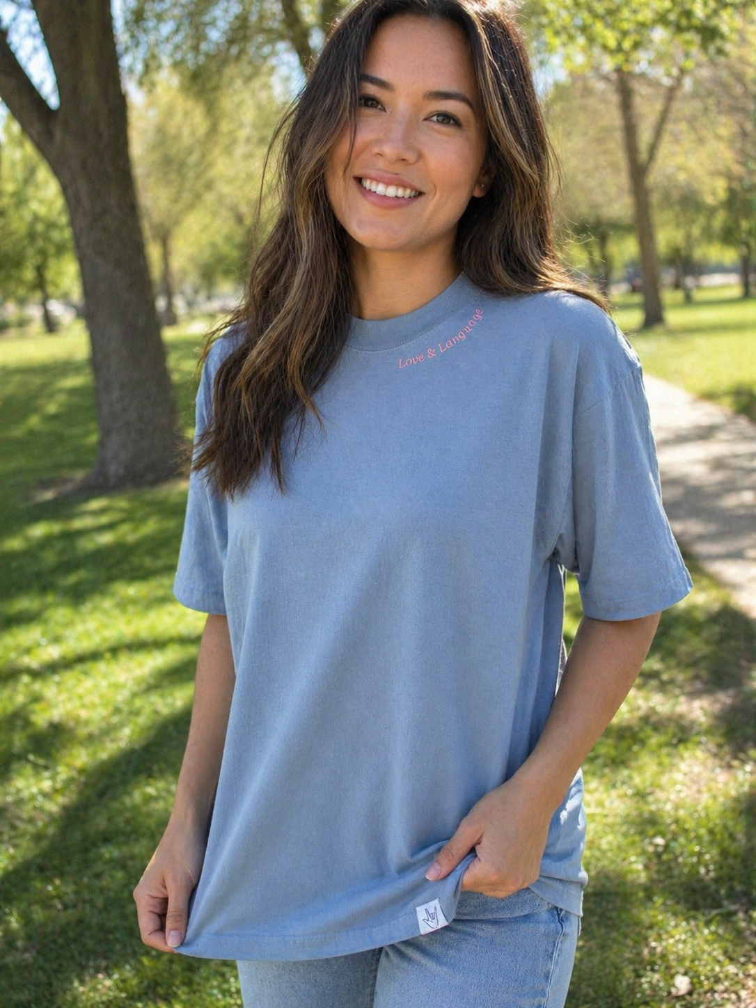 Love and Language Keep Growing Keep Going Tee