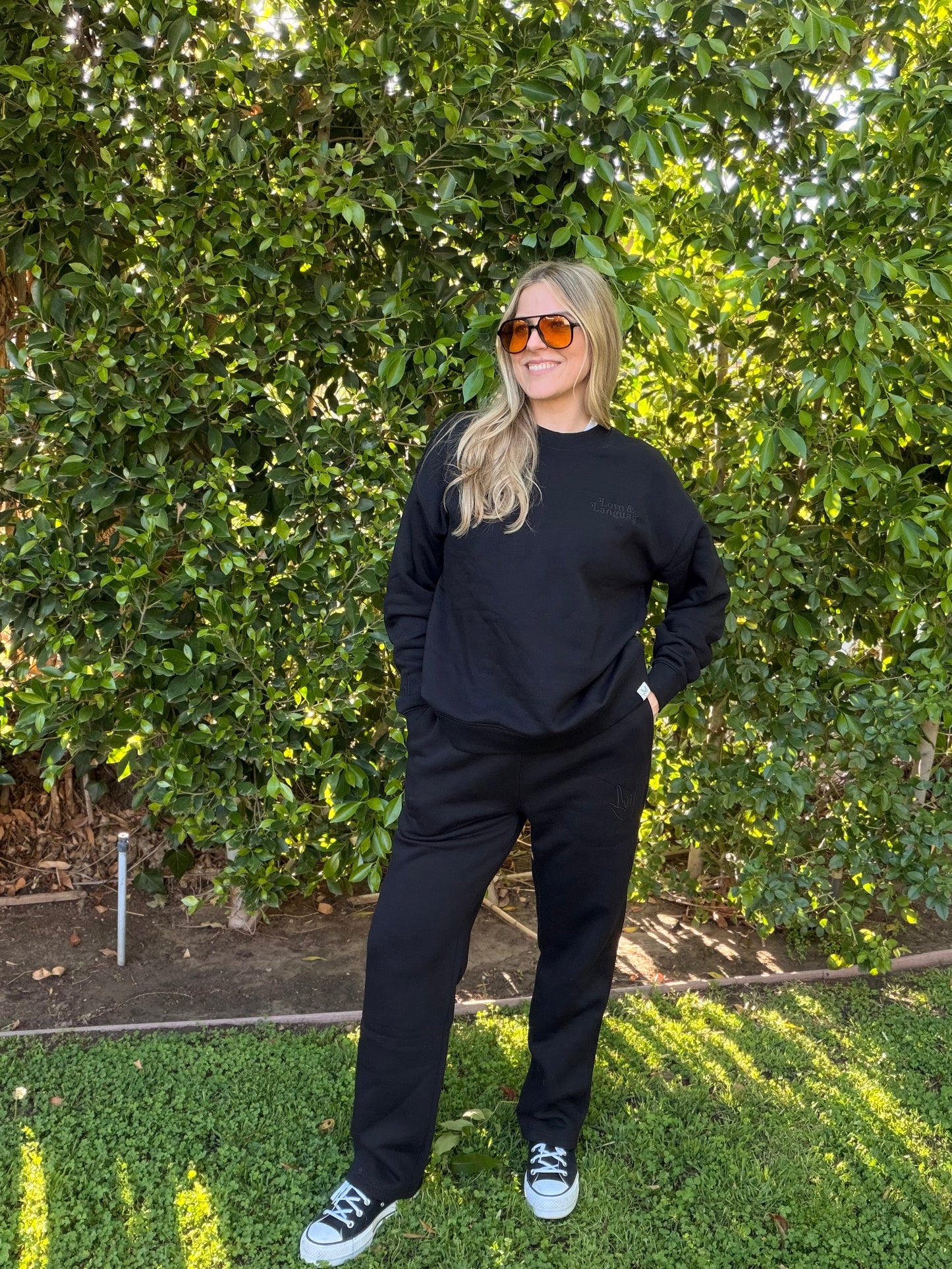 Love and Language Luxury Sweat Pants