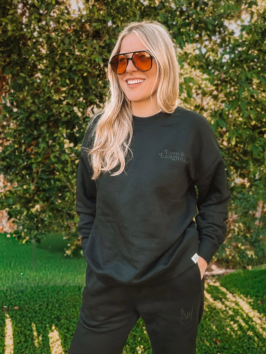 Love and Language Luxury Crewneck