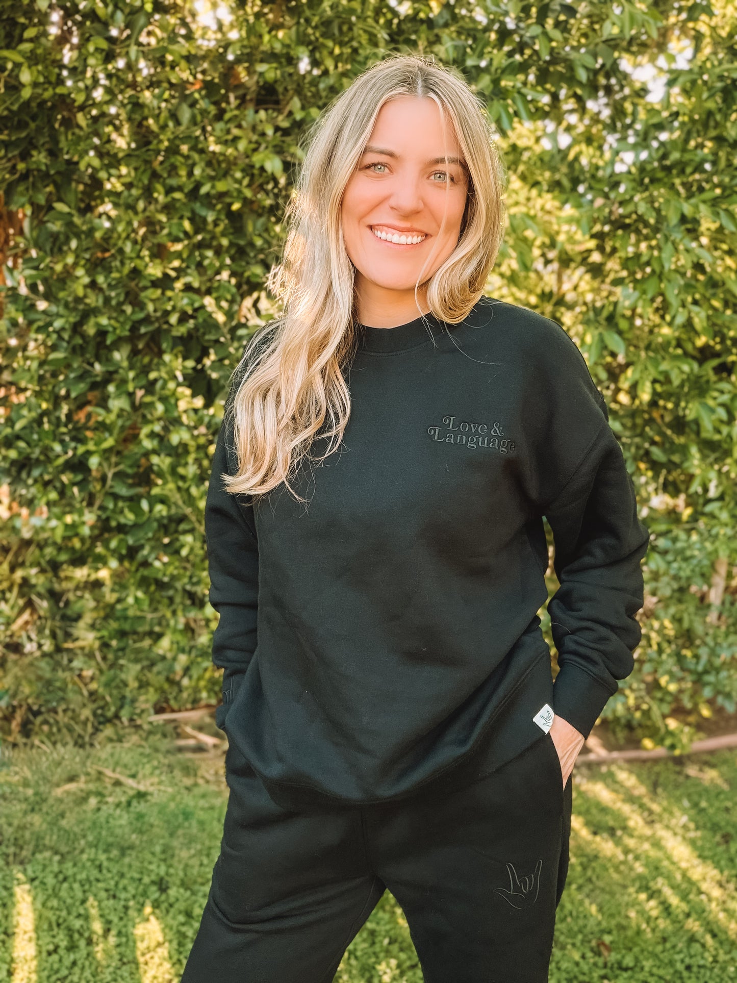 Love and Language Luxury Crewneck