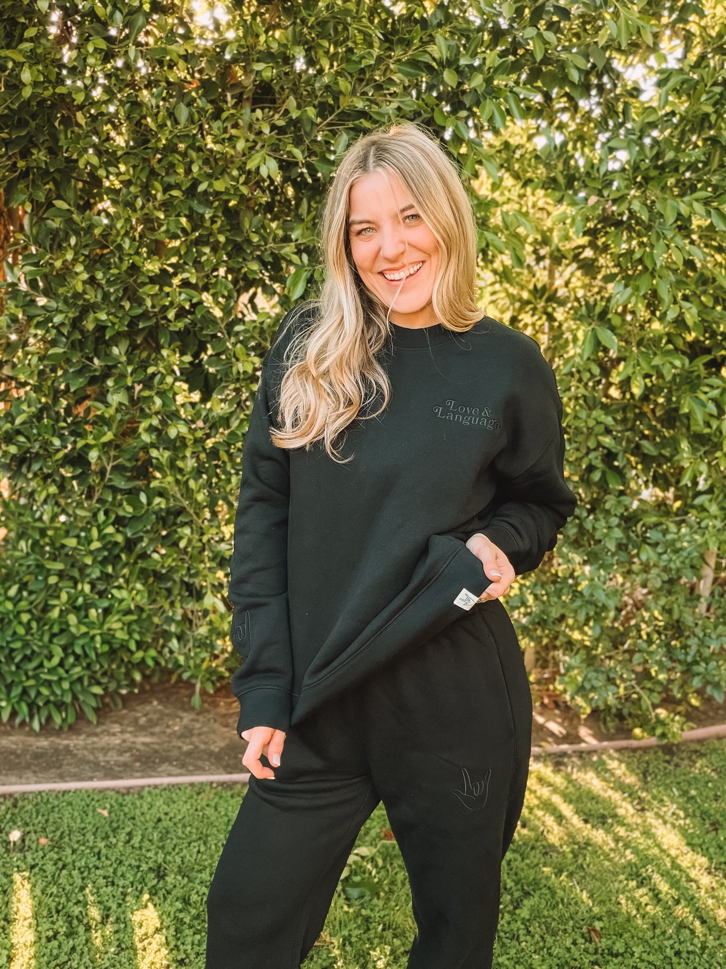 Love and Language Luxury Crewneck
