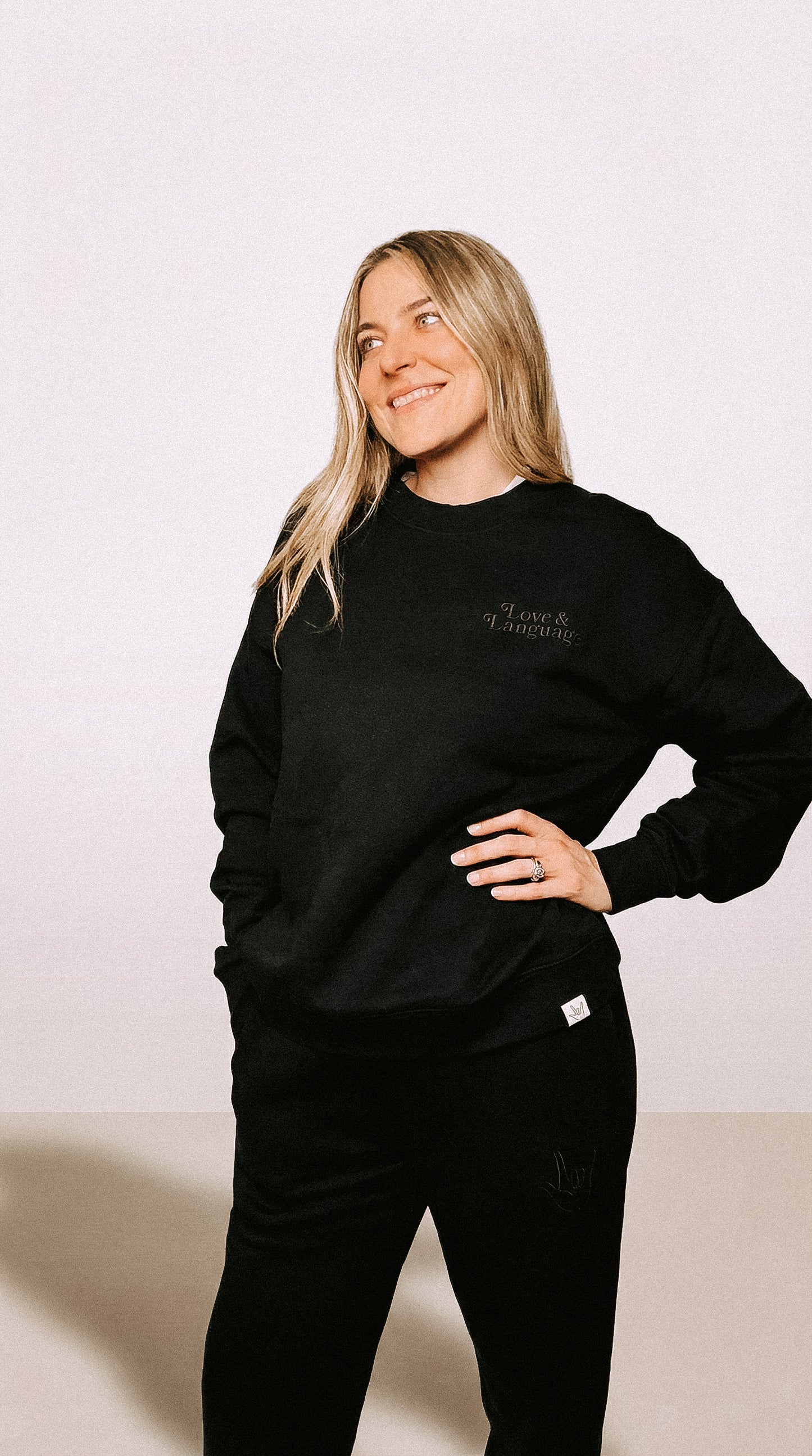 Love and Language Luxury Crewneck