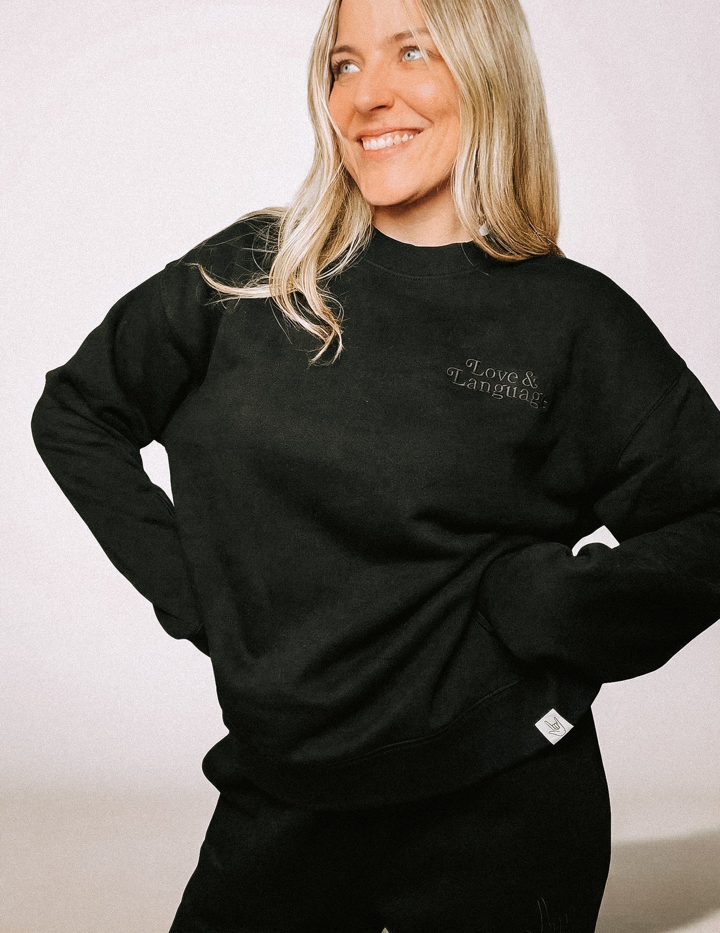 Love and Language Luxury Crewneck